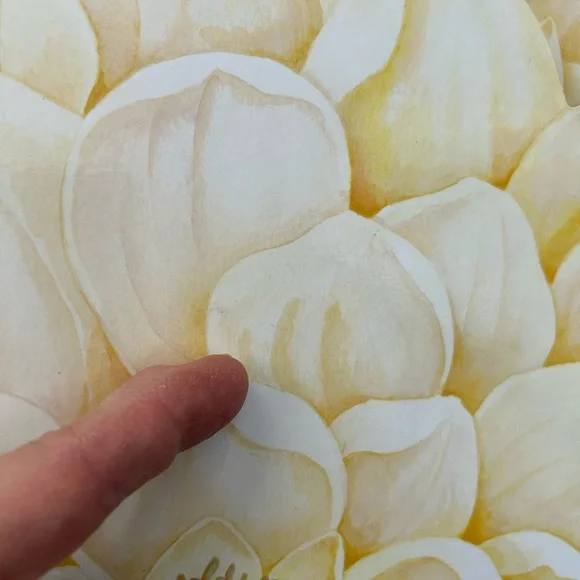 Elegant Yellow Floral Placemats - Picture 6 of 6